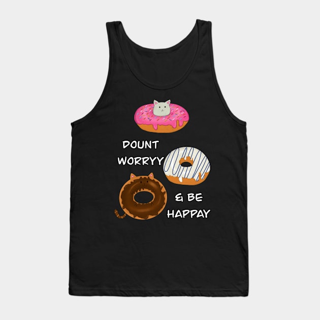 Donut worry Tank Top by BAB